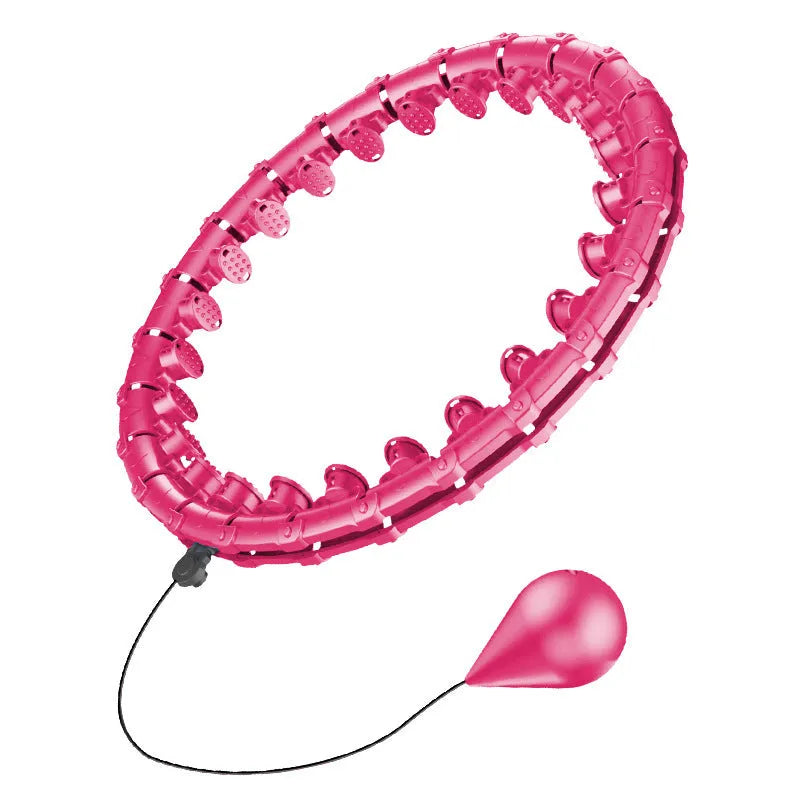 Pink, blue, and purple massage soft balls with detachable design for fitness and body slimming