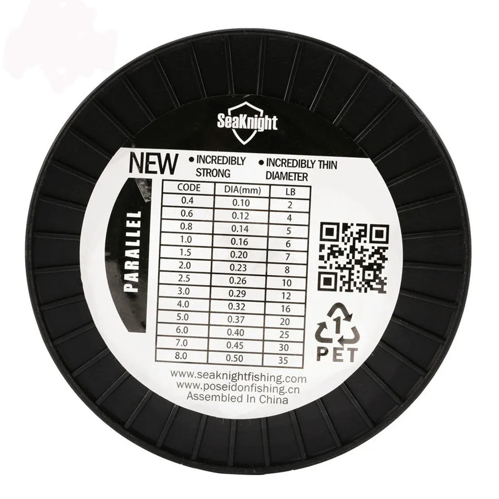 Seaknight1000 M nylon fishing line spool in selected colour and diameter for mainline or sub-line use.