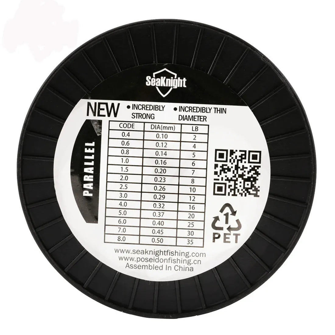 Seaknight1000 M nylon fishing line spool in selected colour and diameter for mainline or sub-line use.