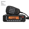 Car interphone walkie-talkie with mounting clamp for vehicle communication during self-driving tours