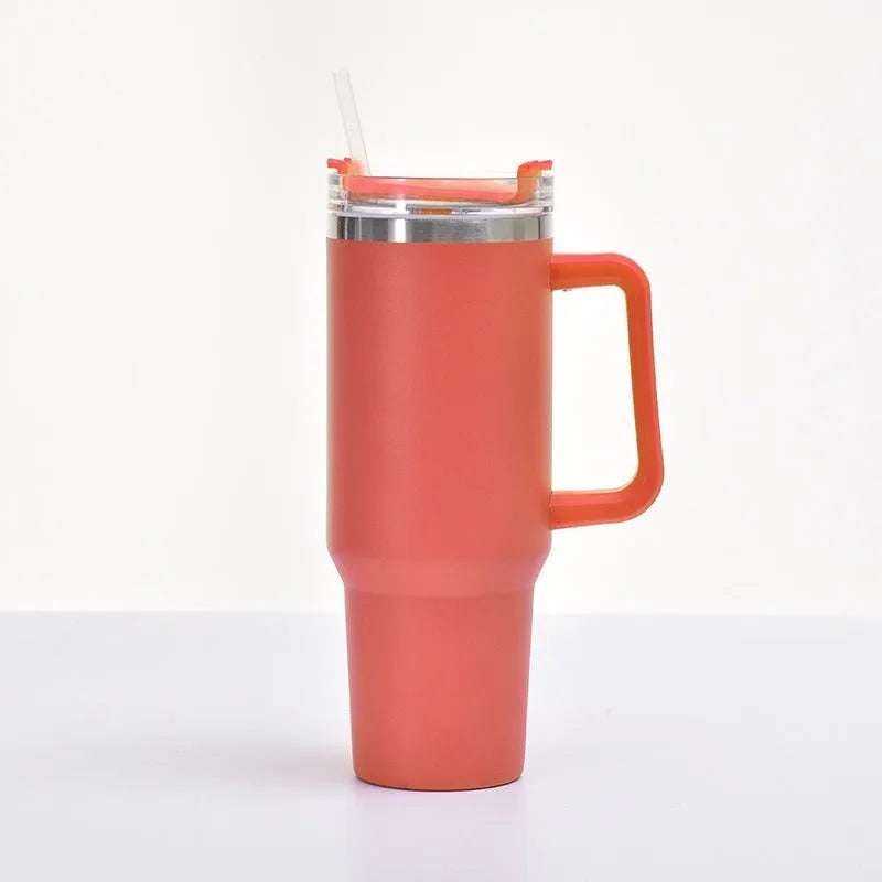 304 stainless steel vacuum cup 40oz second generation in black with double-wall insulation