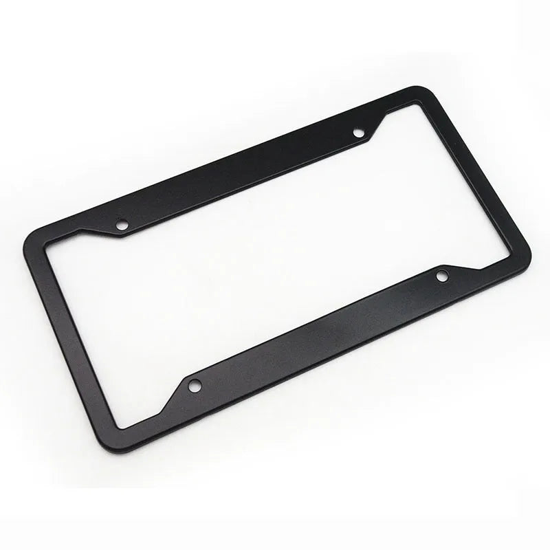 Aluminium alloy licence plate frame with stainless steel construction in 200x150mm dimensions
