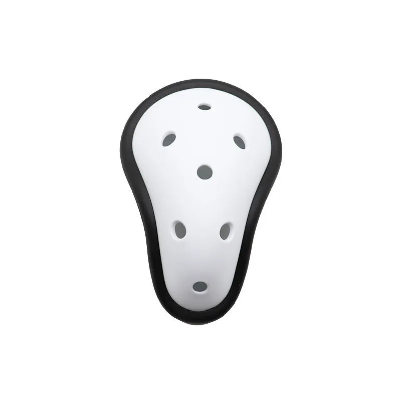 Rubber sports genital protector for adult and junior hockey rugby boxing athletes