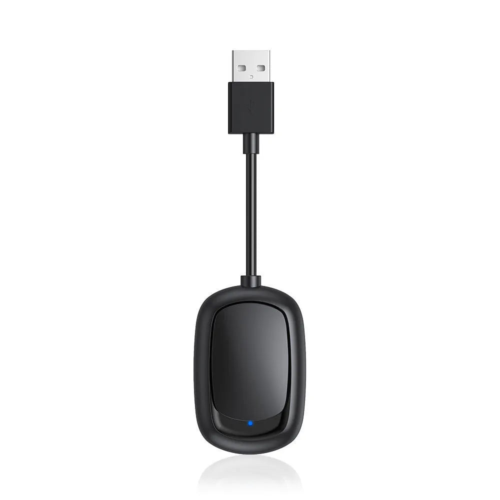 Wireless CarPlay and Android Auto 2-in-1 interconnection box with USB connector