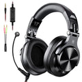 OneOdio over-ear headphones in black or red with 40 mm drivers
