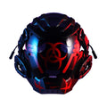 Black full face bioweapon theme tech prop mask for costume parties