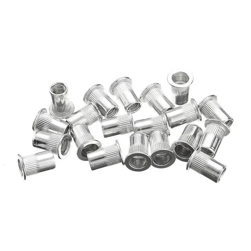 Alloy steel manual riveter nut tool set for installing threaded rivet nuts