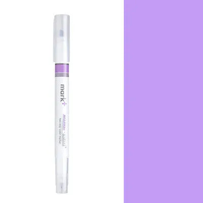 Pastel coloured chisel-tip highlighter pen with a 13cm plastic barrel shown in muted shades.