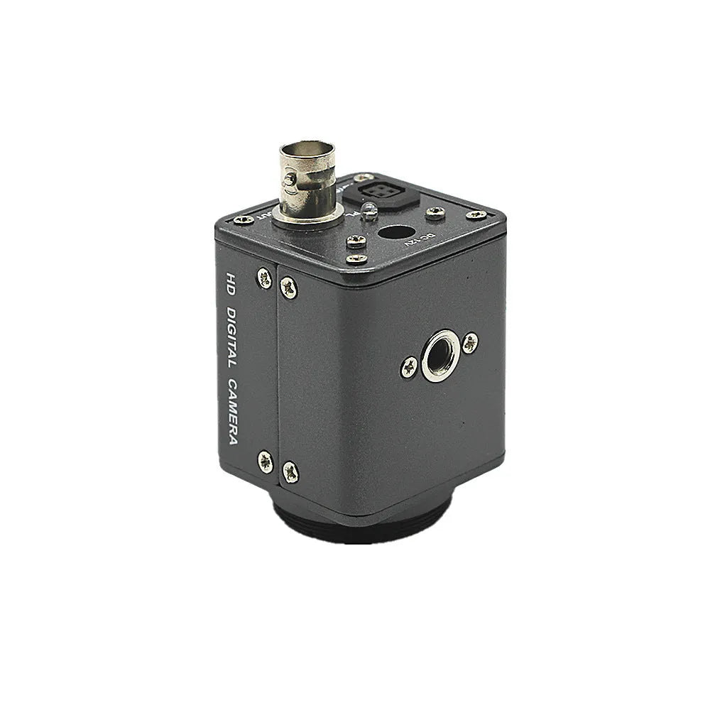 HC-109 mini mechanical microscope industrial camera with metal housing and gun-style design