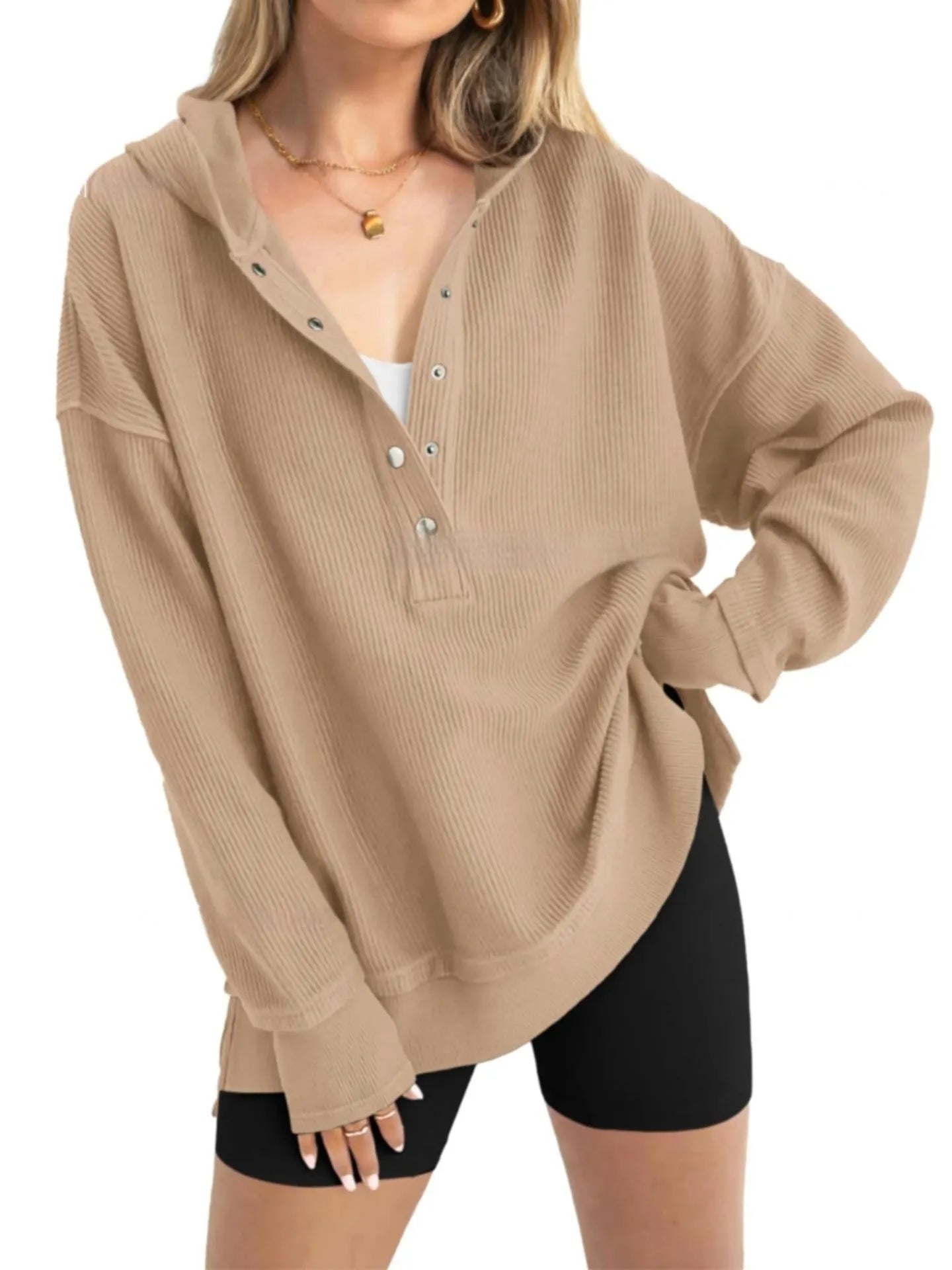 Women's loose fit raglan sleeve polyester sweater in peacock green colour