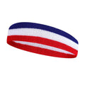 Colourful adult sports headband 5.5cm wide by 20cm long for running basketball yoga fitness activities