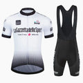 Polyester cycling short sleeve suit for road bike summer riding in various colour options