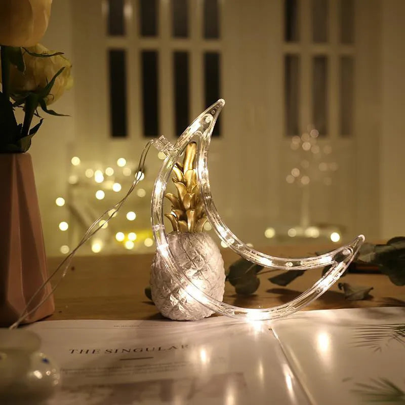 Christmas LED suction cup chandelier with Santa Claus and snowman designs for window decoration