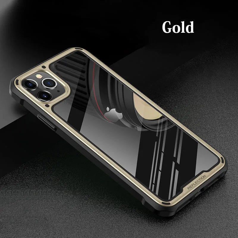 Transparent silicone mobile phone case for Apple iPhone 11 series in six colour options