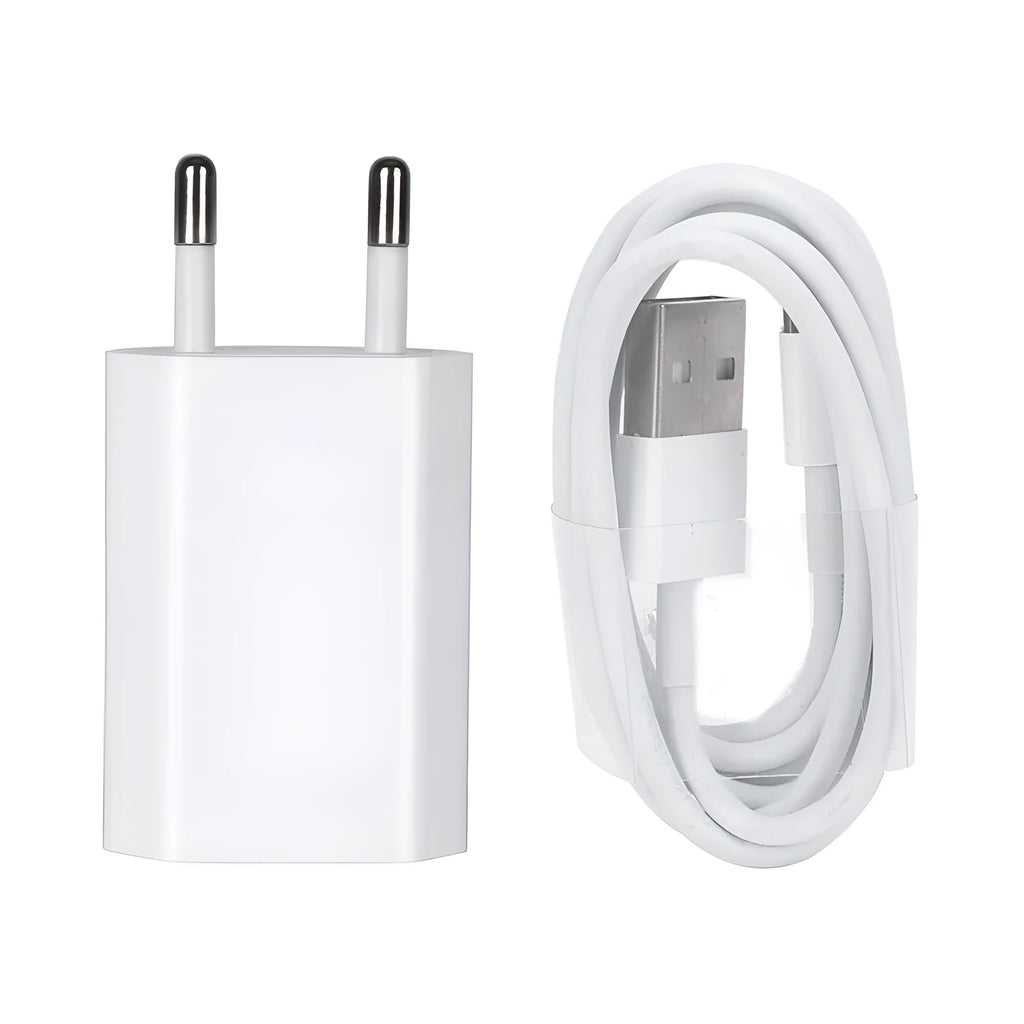 USB charger and cable for iPhone and iPad devices with 5V 2A output