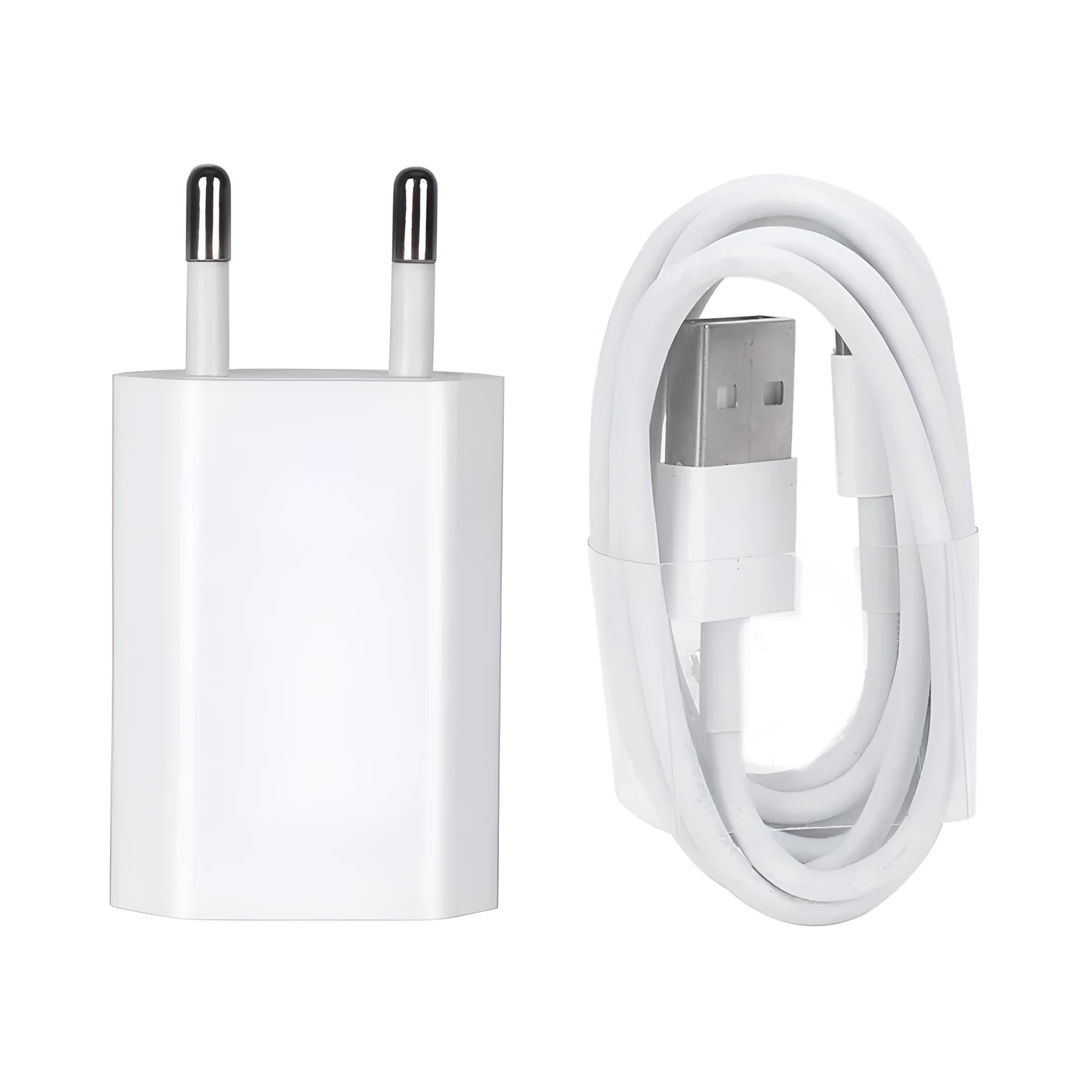 USB charger and cable for iPhone and iPad devices with 5V 2A output