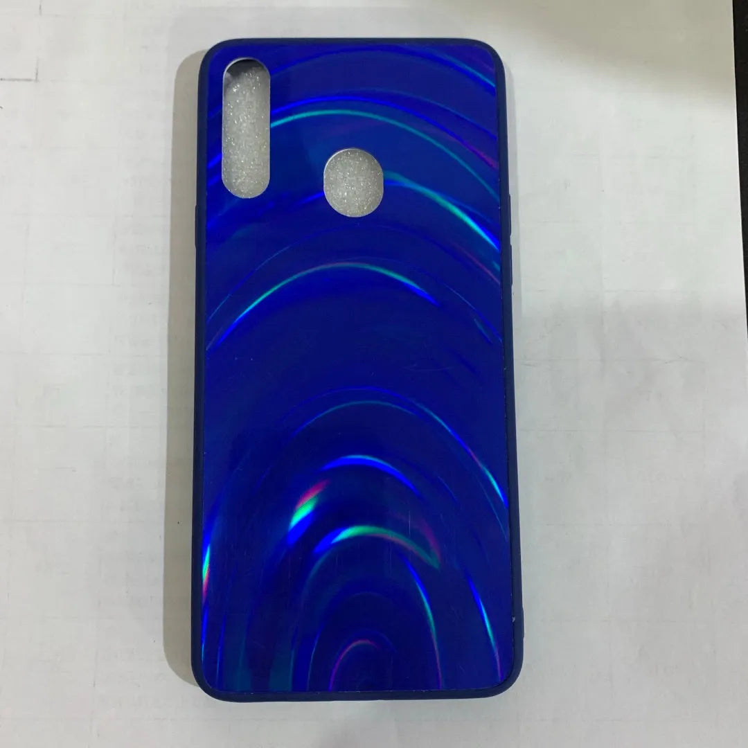 Marble pattern shockproof silicone phone case for Samsung models in multiple colours.