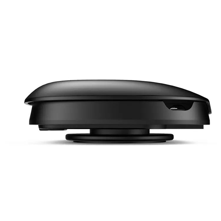 Black rotating suction cup car bracket for mobile phone and sat nav mounting on windscreen