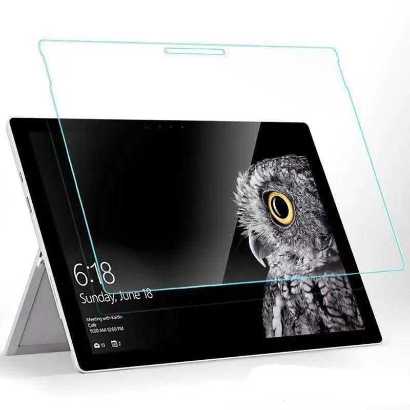 Tempered glass screen protector for Microsoft Surface laptop with HD straight edge design