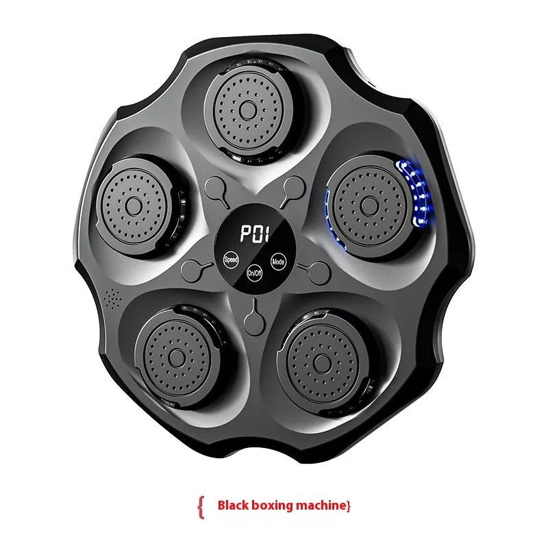 Bluetooth music boxing wall target hanging on a wall with adult and children boxing gloves