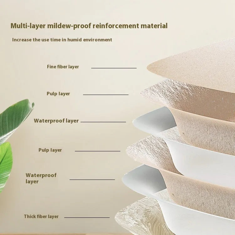 Brown disposable waterproof cat litter box in three different sizes on a white background.