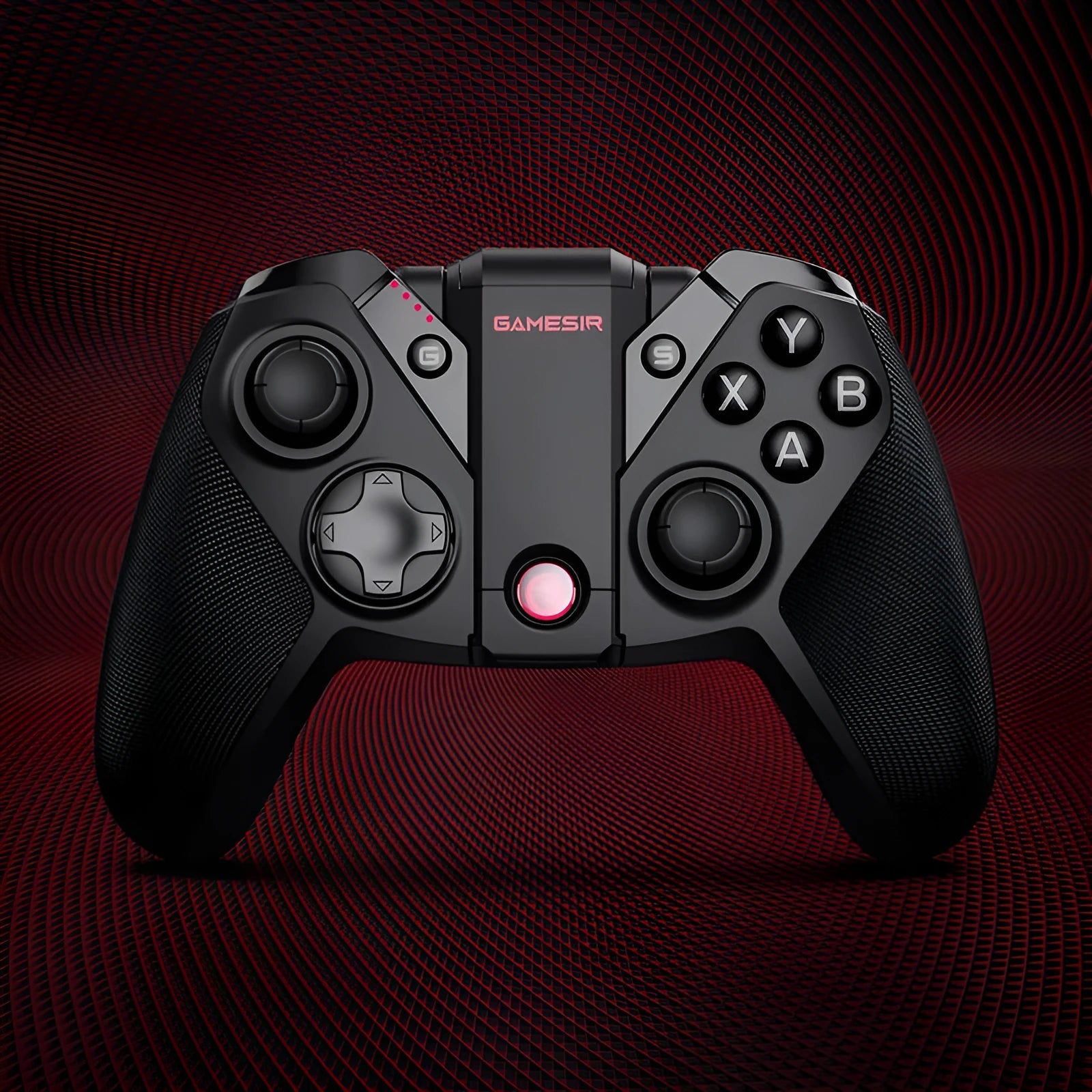 Black Gaishi chicken designed game controller with type-C port
