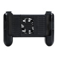 Black cooling Bluetooth game controller for Apple iPhone mobile gaming