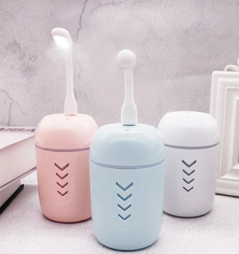 X3 portable car humidifier with columnar design and aromatherapy function