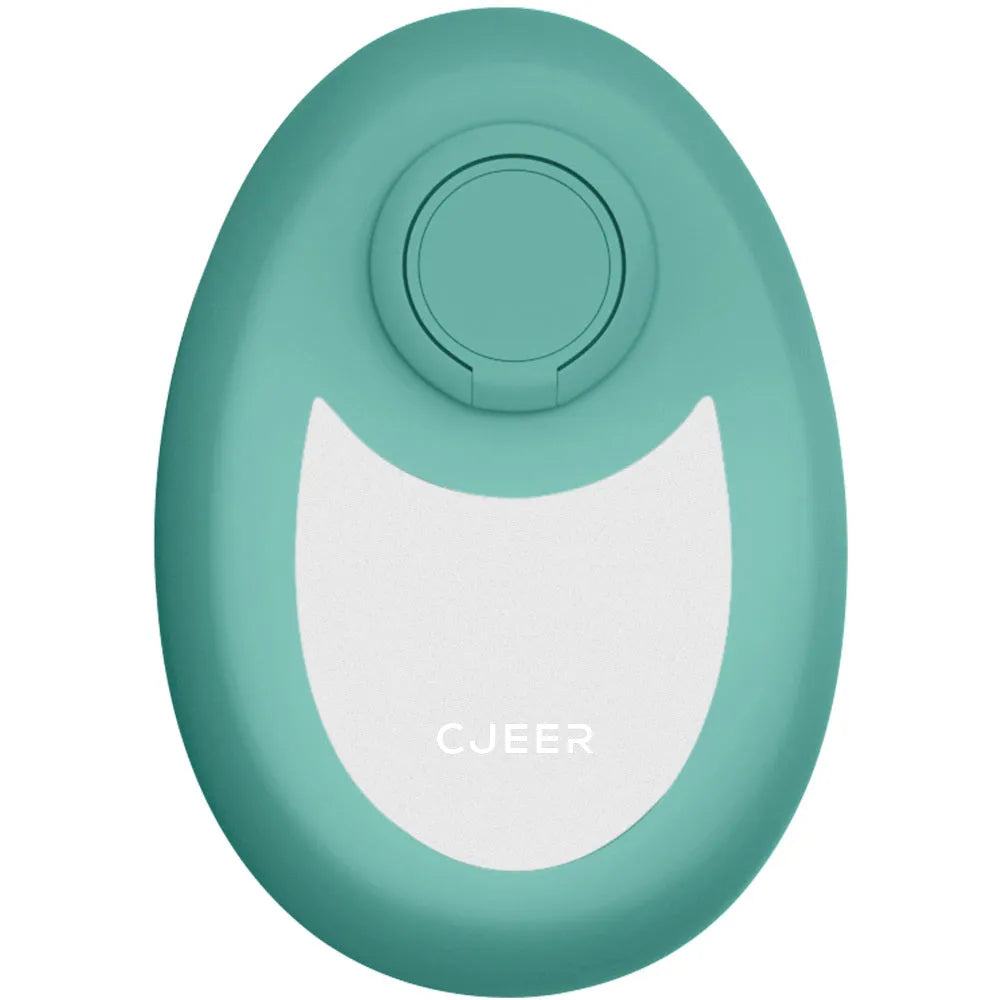 CJEER upgraded crystal hair removal eraser device in green, purple, or black with metal finger ring.