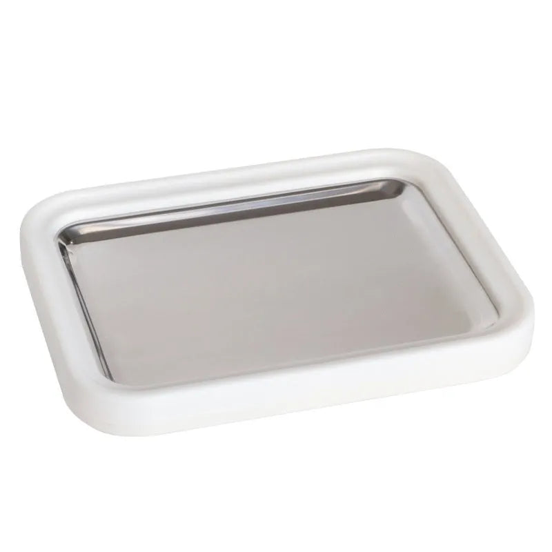 Green children's DIY fried yogurt machine on a kitchen counter