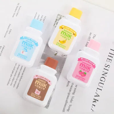 Creative bottle-shaped correction tape with cute patterns and 6 metre length
