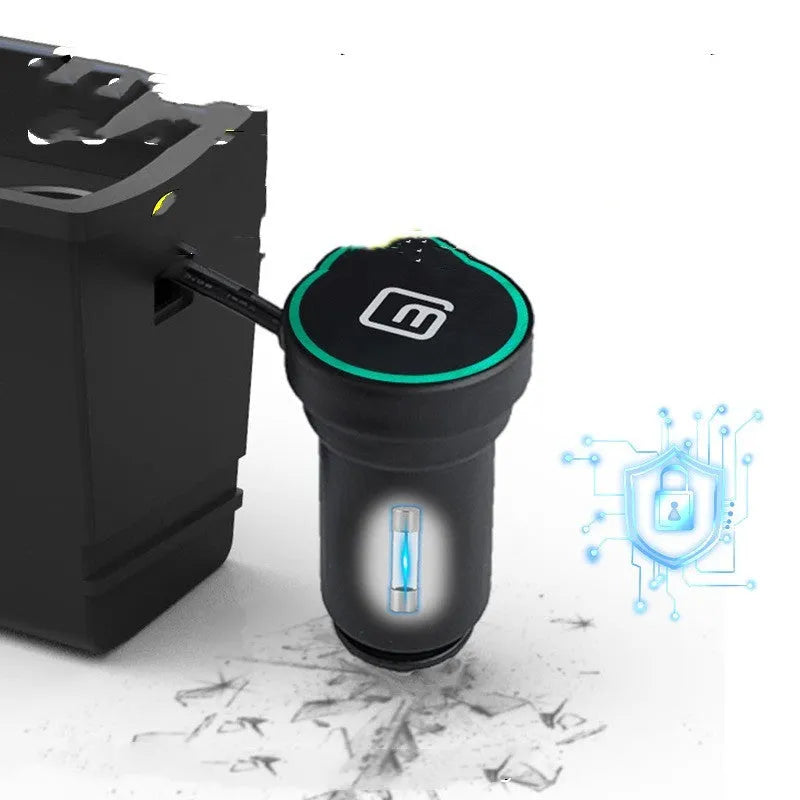 Volkswagen-compatible car charger with QC3.0 fast charging for Lavida, Polo and Weiling models