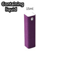 15ml capacity phone screen cleaner spray tool with protective shell in six colour options