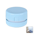 Mini desktop handheld vacuum cleaner in pink colour for pencil eraser chip cleaning