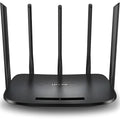 Wireless router dual-band gigabit black for fibre broadband with VPN support
