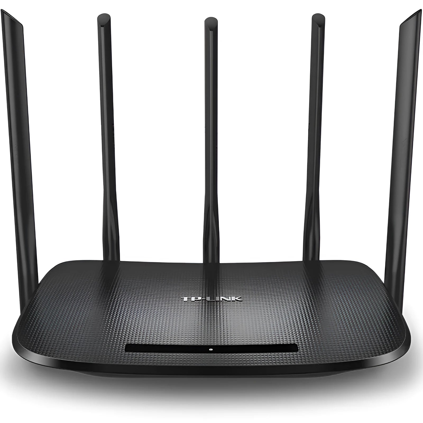 Wireless router dual-band gigabit black for fibre broadband with VPN support