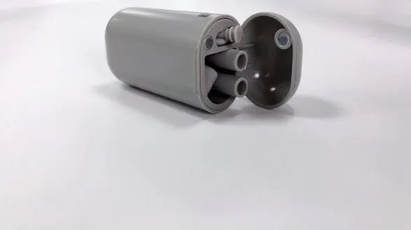 Folding reusable stainless steel drinking straw with cleaning rod and storage box in a pocket