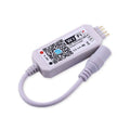 White WiFi light bar controller for LED strip lighting with Magic Home Pro app compatibility