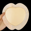Large skin colour silicone bedsore dressing for pressure sore care