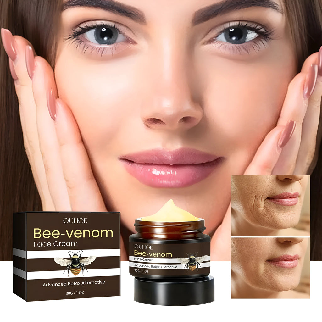 OUHOE Bee Firming Cream 30g jar with hydrating nourishing formula for facial skincare