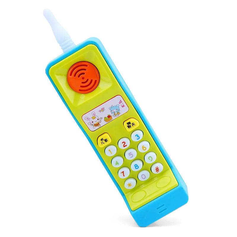 Children's electric musical cartoon animal toy with sound and light features for age 3+