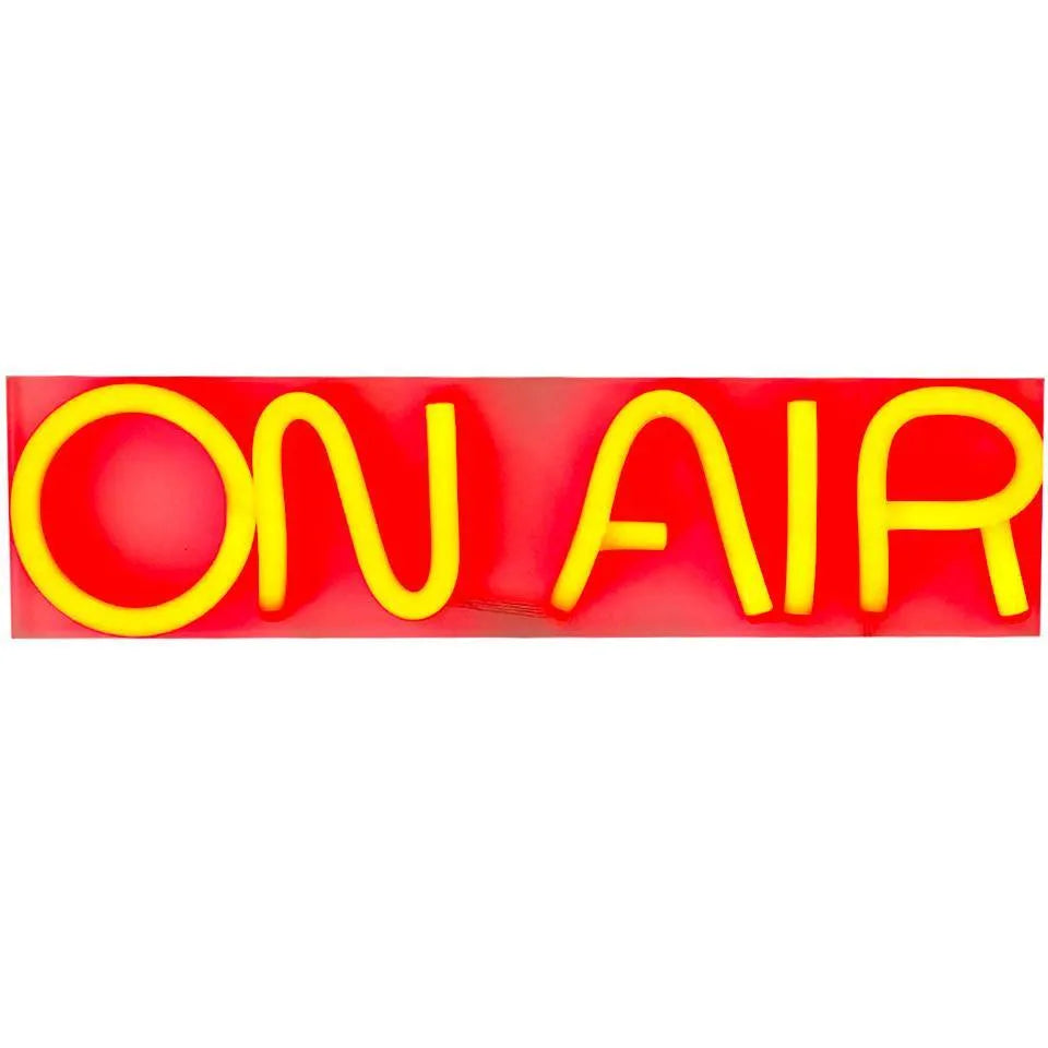 Square handmade acrylic bar decoration light sign with LED neon, measuring 40cm long.
