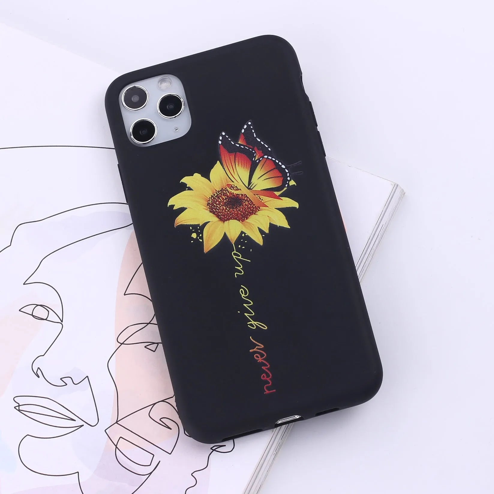 iPhone mobile phone case in TPU material, back cover style, shown in one of fourteen available colours.