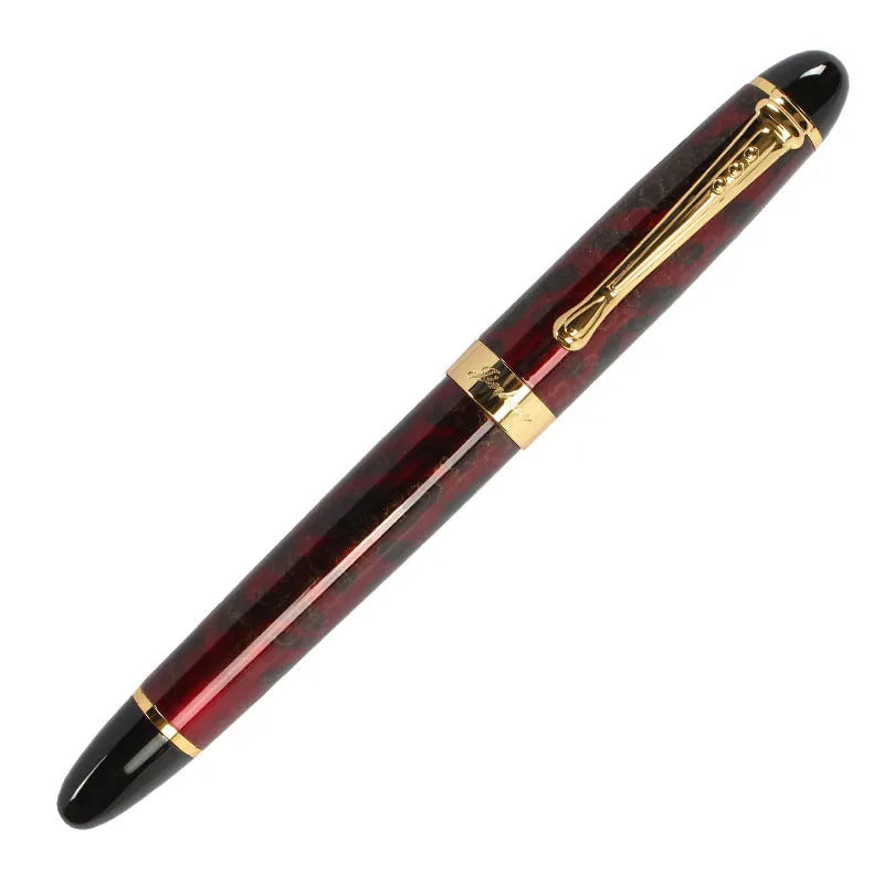 Metal water-based pen with 0.5mm nib in a choice of seven colour finishes including marble patterns.