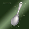A single 304 stainless steel meal spoon with a simple solid colour design.