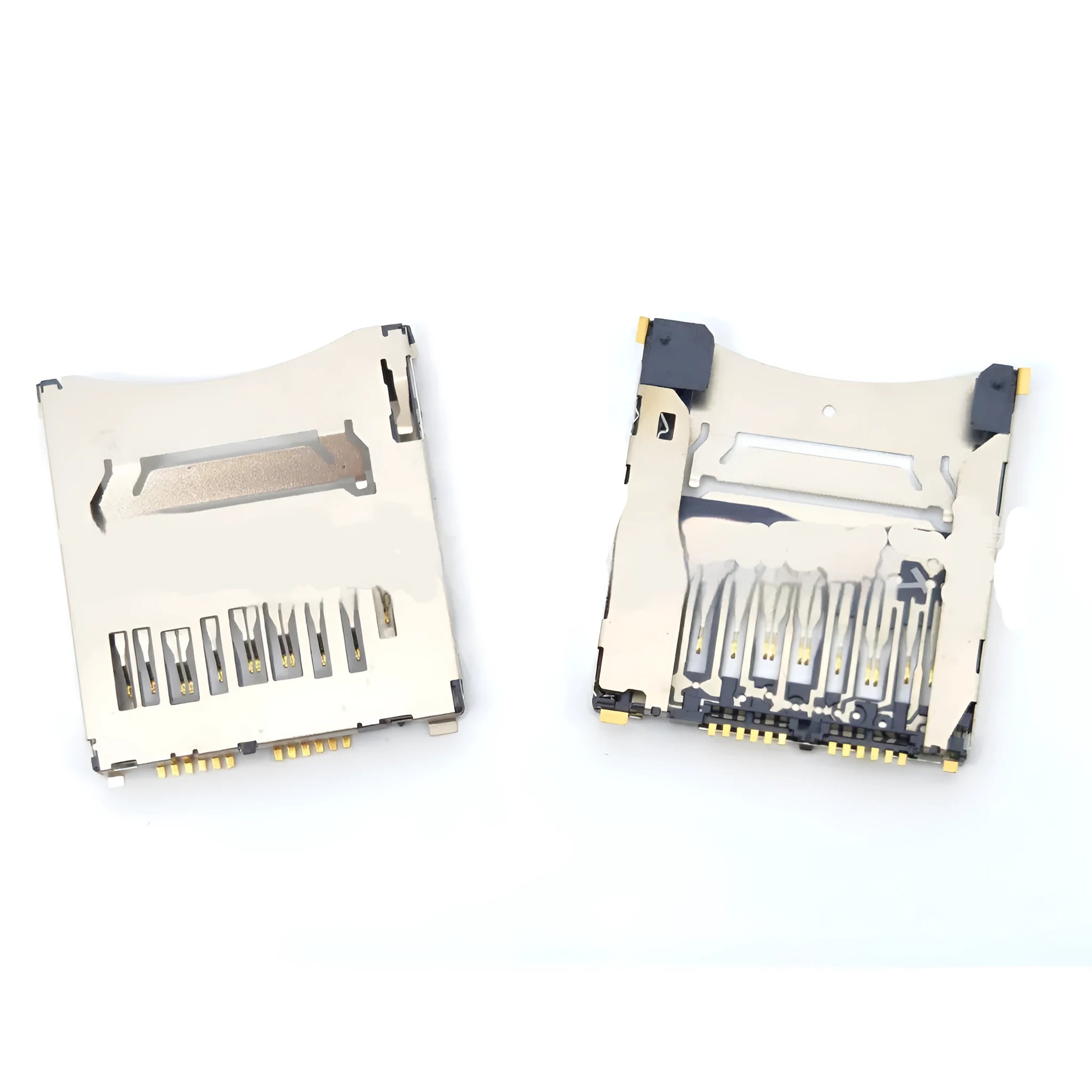 A new alloy memory card slot for internal camera installation, showing high-foot and low-foot configuration options.