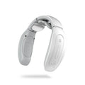 Red and white intelligent cervical massager with three massage contacts for neck, back, and leg pain relief