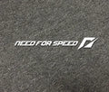 Need For Speed branded car sticker in white or rose colour for windscreen or side window application