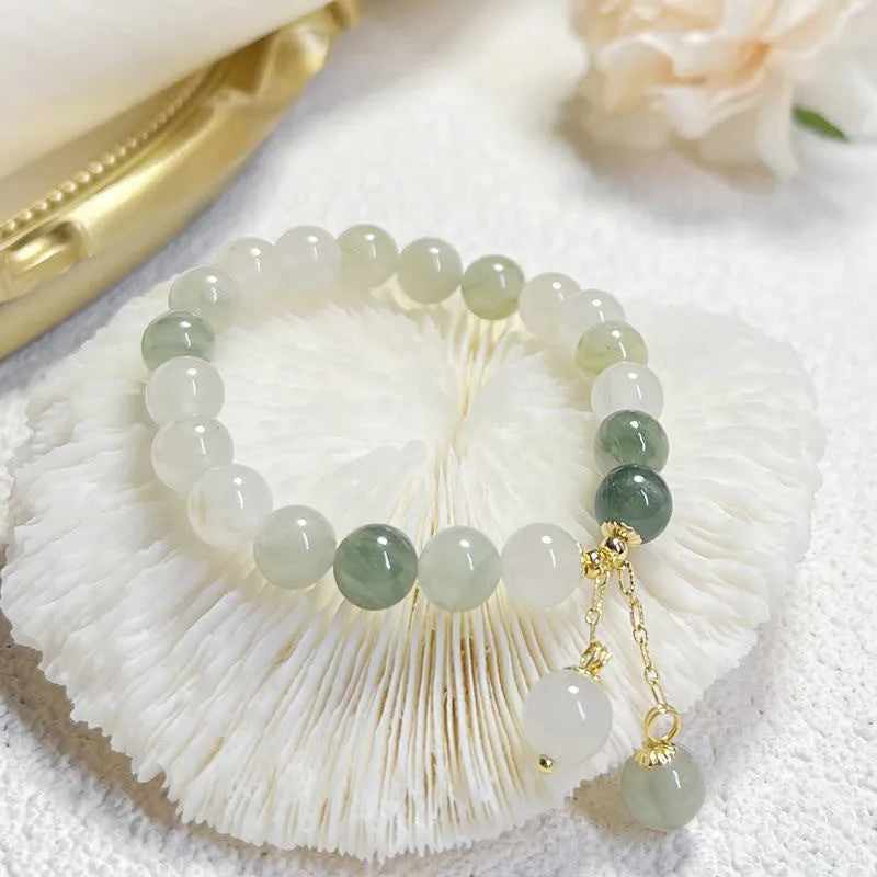 Tian Shan Cui Yu women's bracelet in S175 colour with electroplated alloy construction and special-interest design