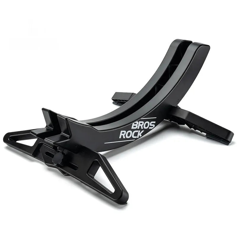 Black or green ABS plastic bicycle parking rack holder for road and mountain bikes